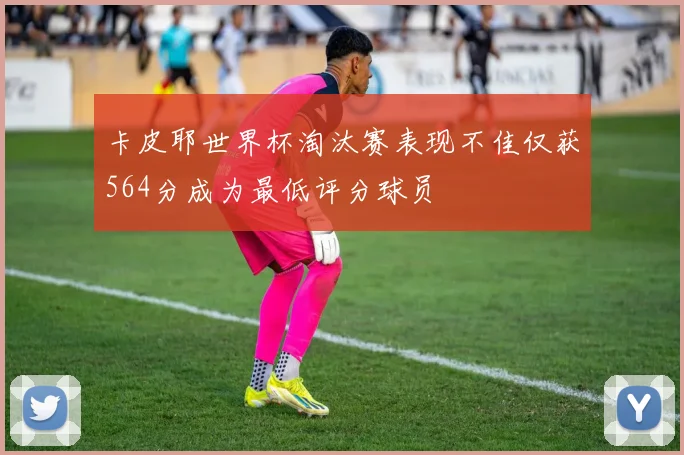 卡皮耶世界杯淘汰赛表现不佳仅获564分成为最低评分球员